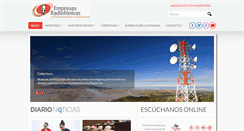 Desktop Screenshot of empresasradiofonicas.com.do
